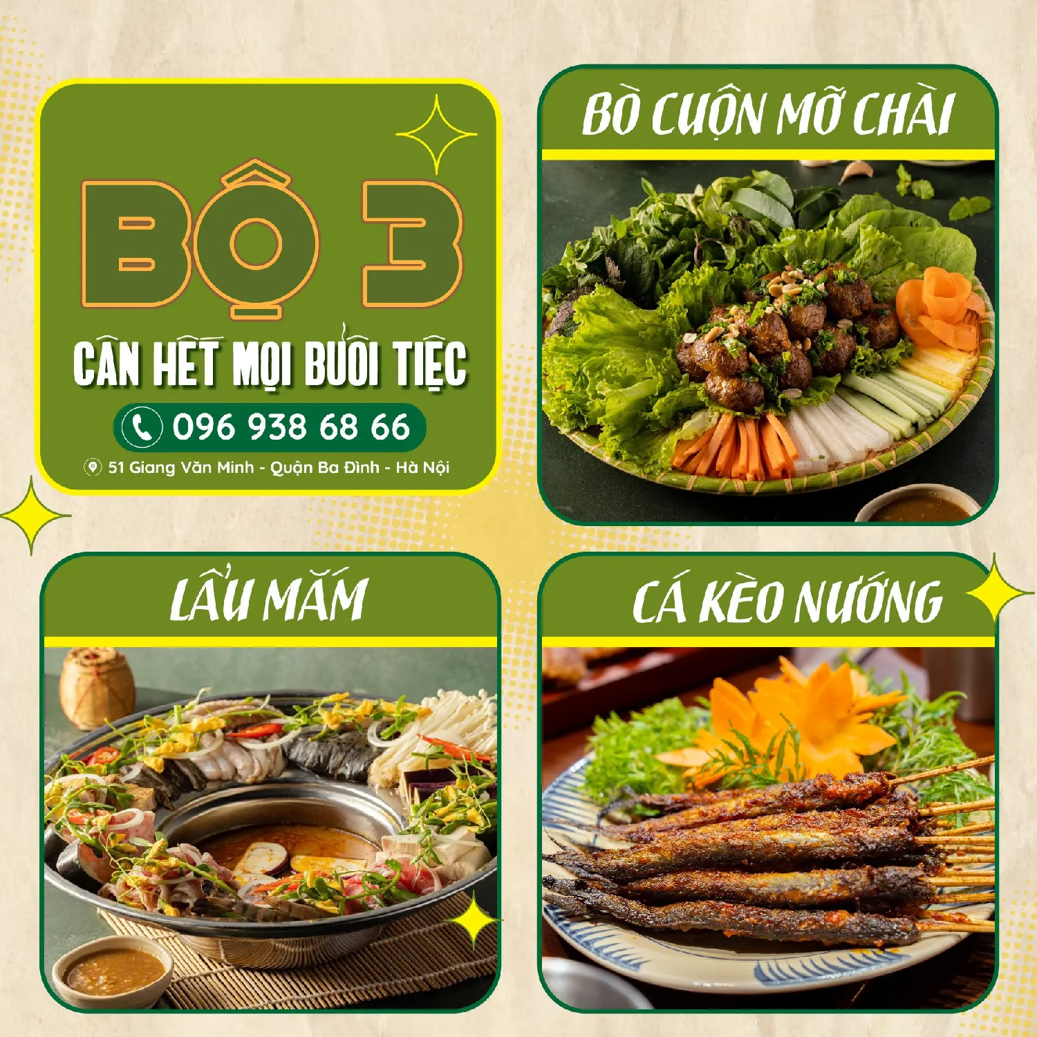 Ẩm thực miền Tây đậm đà tại Hà Nội
