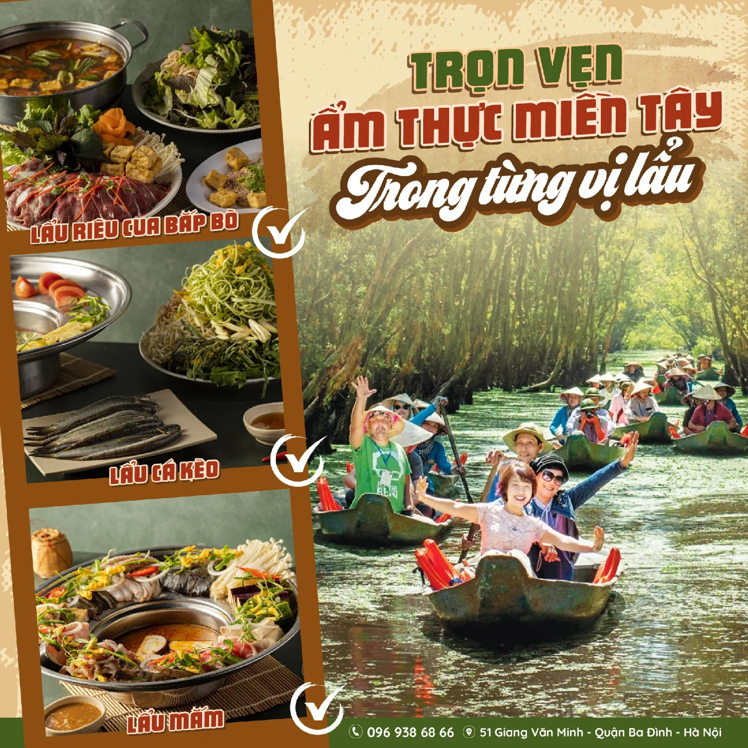 Khám Phá Ẩm Thực Miền Tây Tại Hà Nội