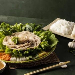Bánh tráng cuốn thịt heo