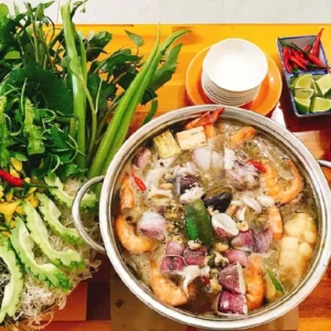 Lẩu cá linh (nhỏ)