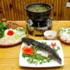 Lẩu cá quả rau cải