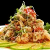 Cá lăng trộn chua cay