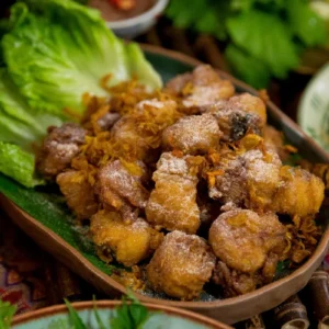 Cá lăng rang muối