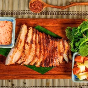 Nọng heo nướng ngũ vị