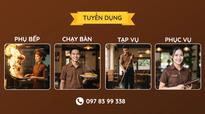 Tuyển dụng nhà hàng Ẩm thực miền Tây