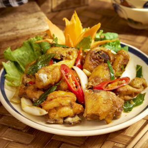 Gà chiên mắm(nhỏ/to) (lớn)