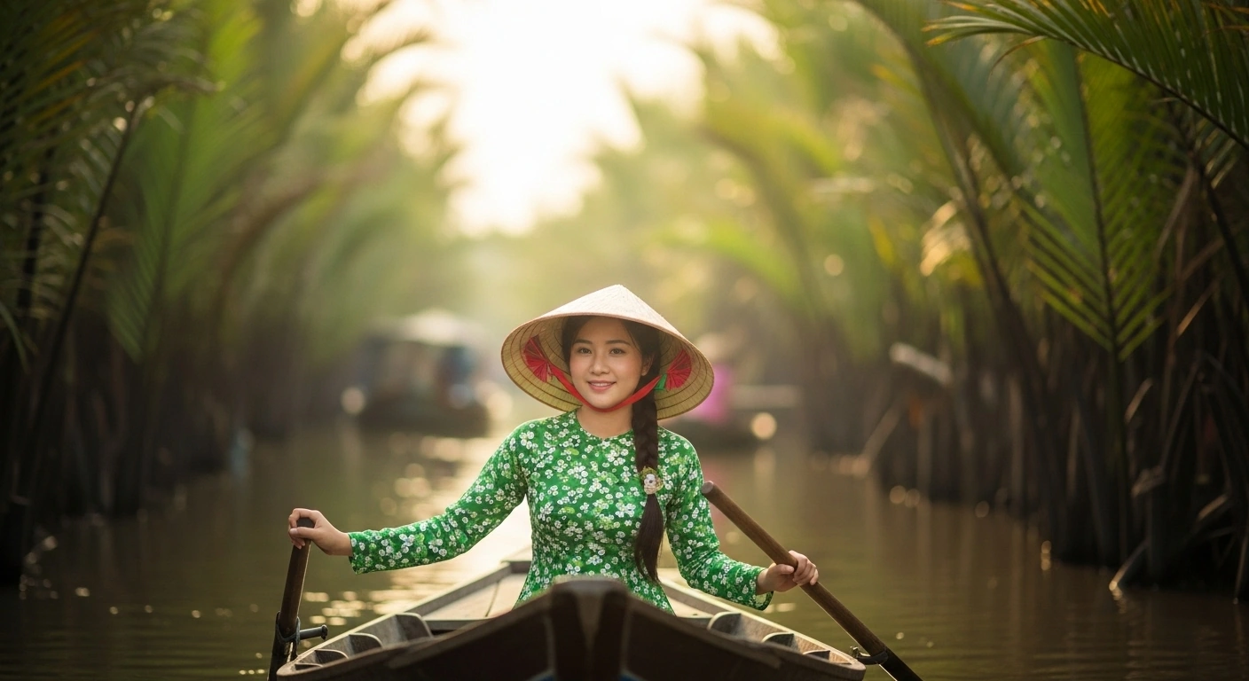 Giải mã sức hút: Nhan sắc và giọng nói “ngọt lịm” của con gái miền Tây
