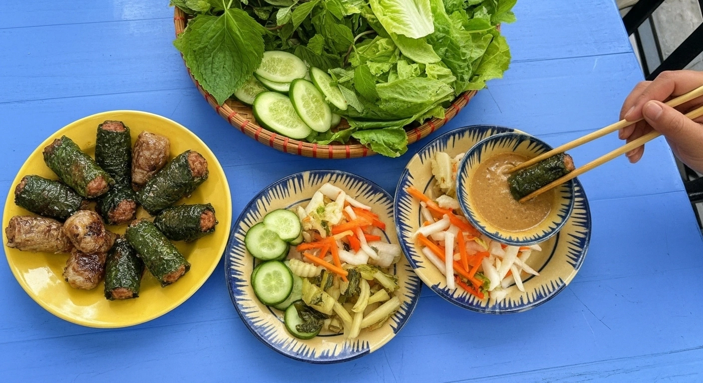 Bò cuốn mỡ chài nướng: Đặc sản miền Tây thơm lừng, béo ngậy - ảnh minh họa 1