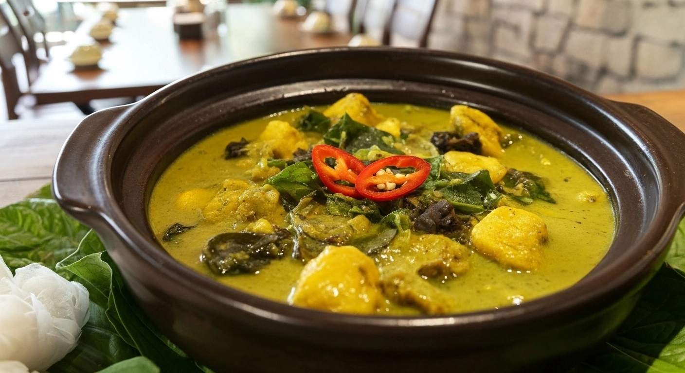 Cá Chình Om Chuối Đậu: 