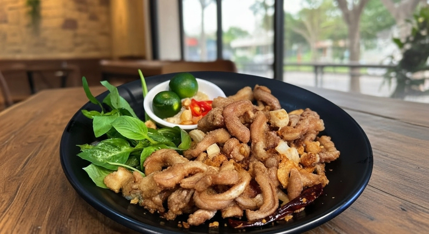 Dạ Dày Cháy Tỏi: Món Nhậu 