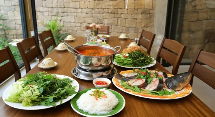 Lẩu Cá Lăng Măng Cay: Hương Vị Độc Đáo Miền Sông Nước