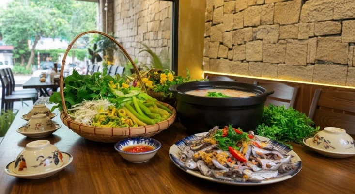 Hương Vị Đặc Trưng Miền Tây: Bông Điên Điển Và Cá Linh Mùa Nước Nổi