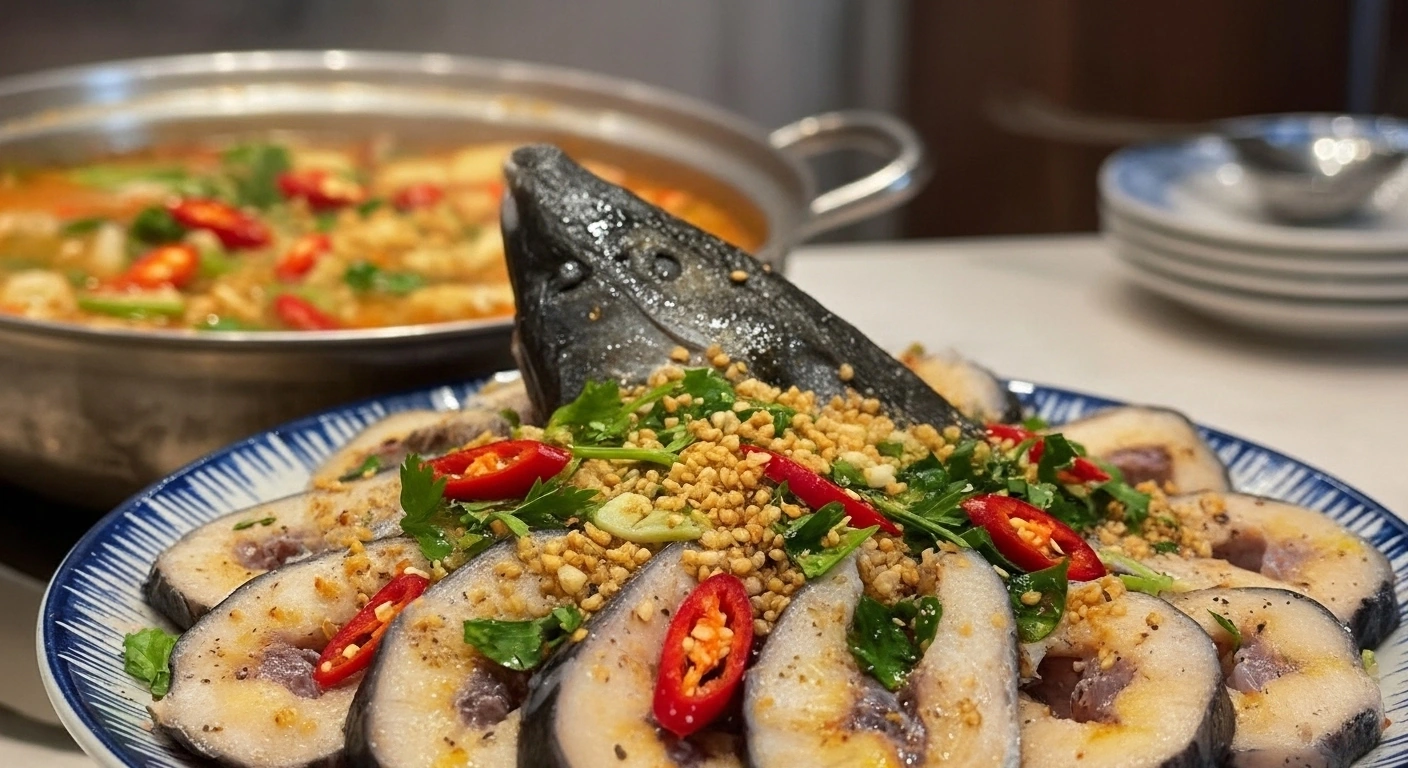 Lẩu Cá Tầm Măng Chua: Đỉnh cao vị chua cay, chuẩn Hà Nội! - ảnh minh họa 2