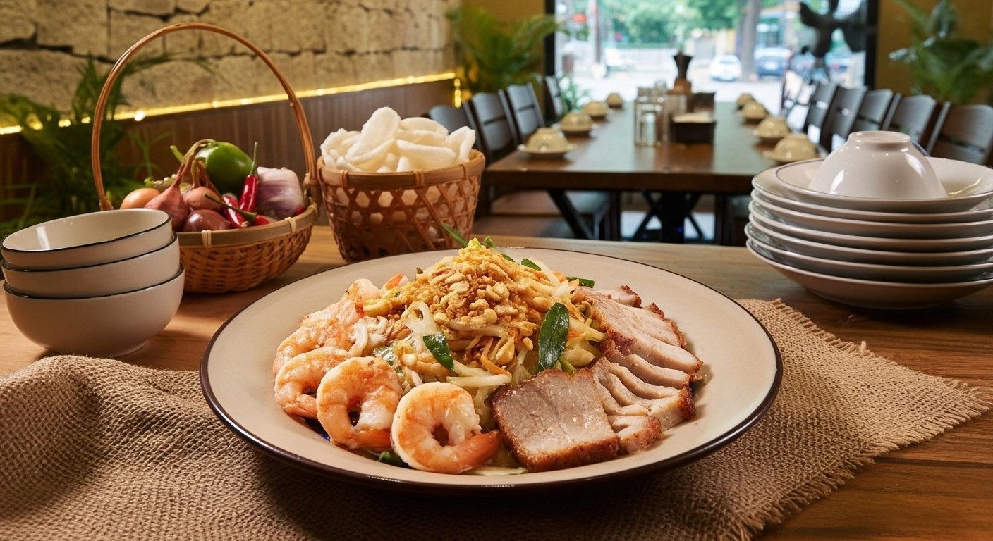 Nộm Cổ Hũ Dừa Tôm Thịt: Món Ngon 