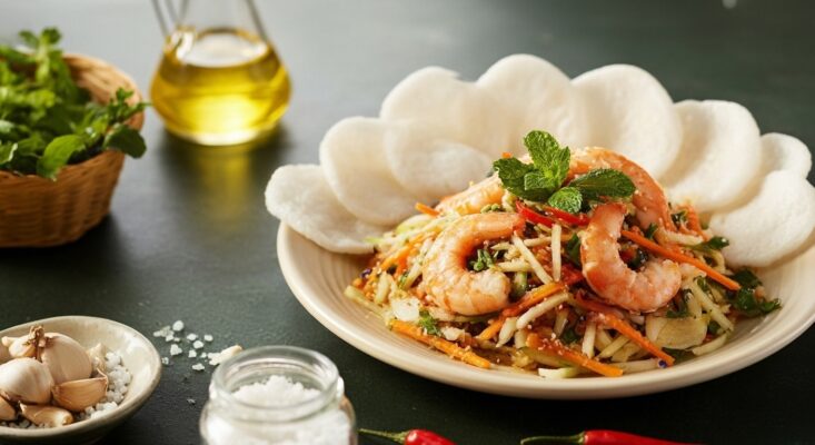 Nộm Cổ Hũ Dừa Tôm Thịt: Tinh hoa ẩm thực Miền Tây gây nghiện