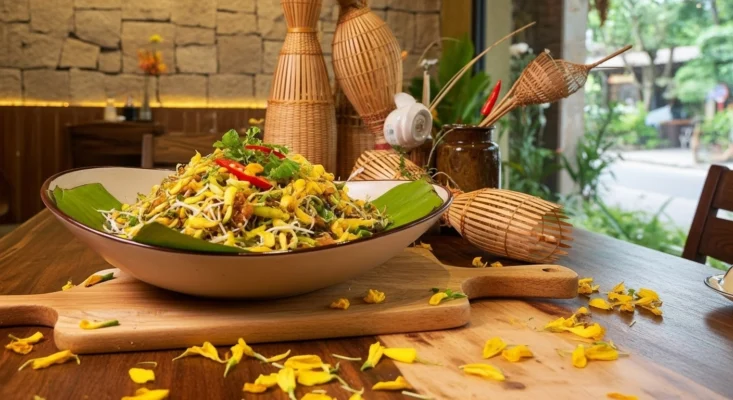 Nộm Điên Điển Tép Đồng: Đặc Sản Miền Tây Gây Thương Nhớ