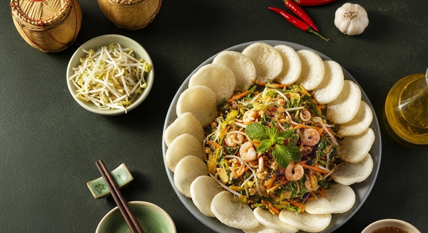 Nộm Điên Điển Tép Đồng: Đặc Sản Miền Tây Đánh Thức Vị Giác - ảnh minh họa 1