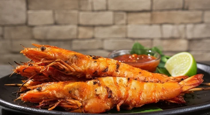 Tôm Nướng Muối Ớt: Hương Vị Cay Nồng Xứ Miền Tây Đắm Say Lòng Người
