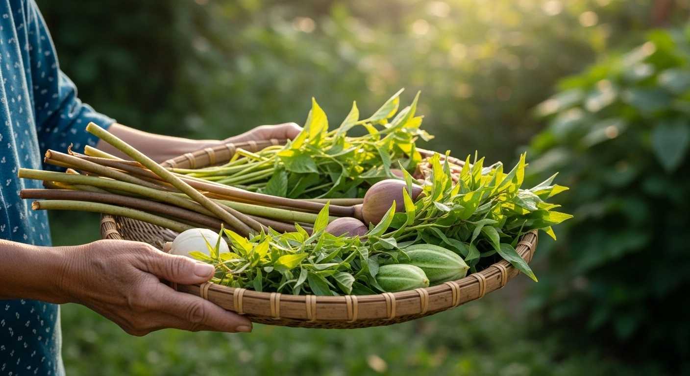 Ẩm Thực Miền Tây: Biến Vườn Nhà Thành Kho Gia Vị Độc Đáo