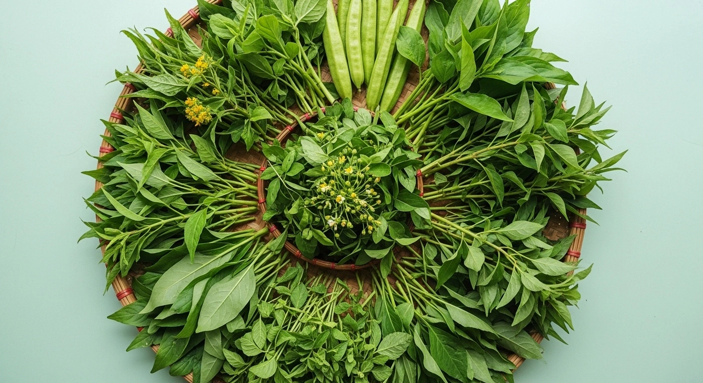 Hành Trình Rau Dại Miền Tây: Từ Bếp Quê Đến Bàn Tiệc Sang Trọng