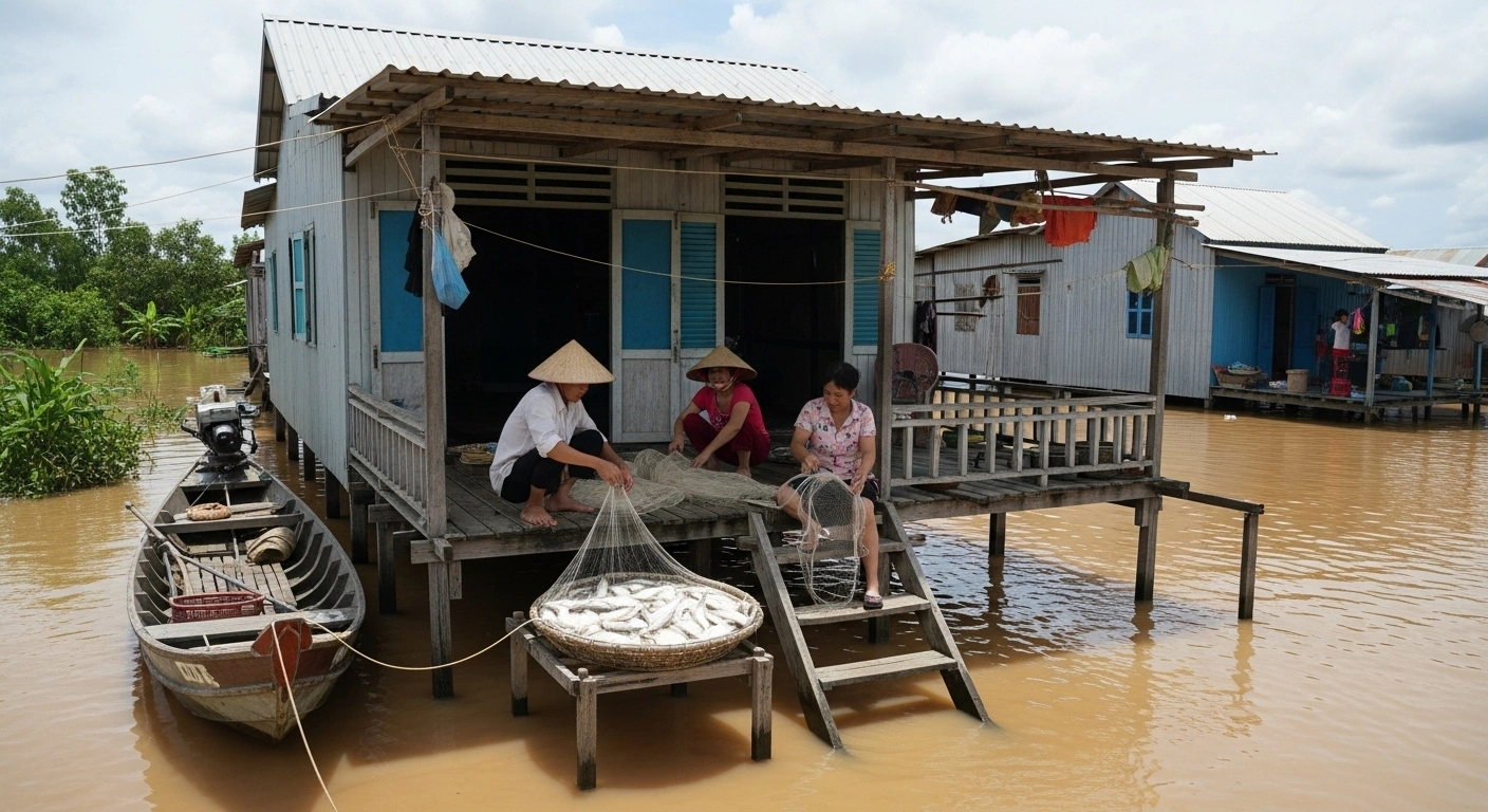 Sống Chung Với Lũ: Miền Tây Biến Mùa Nước Nổi Thành Mùa Vàng
