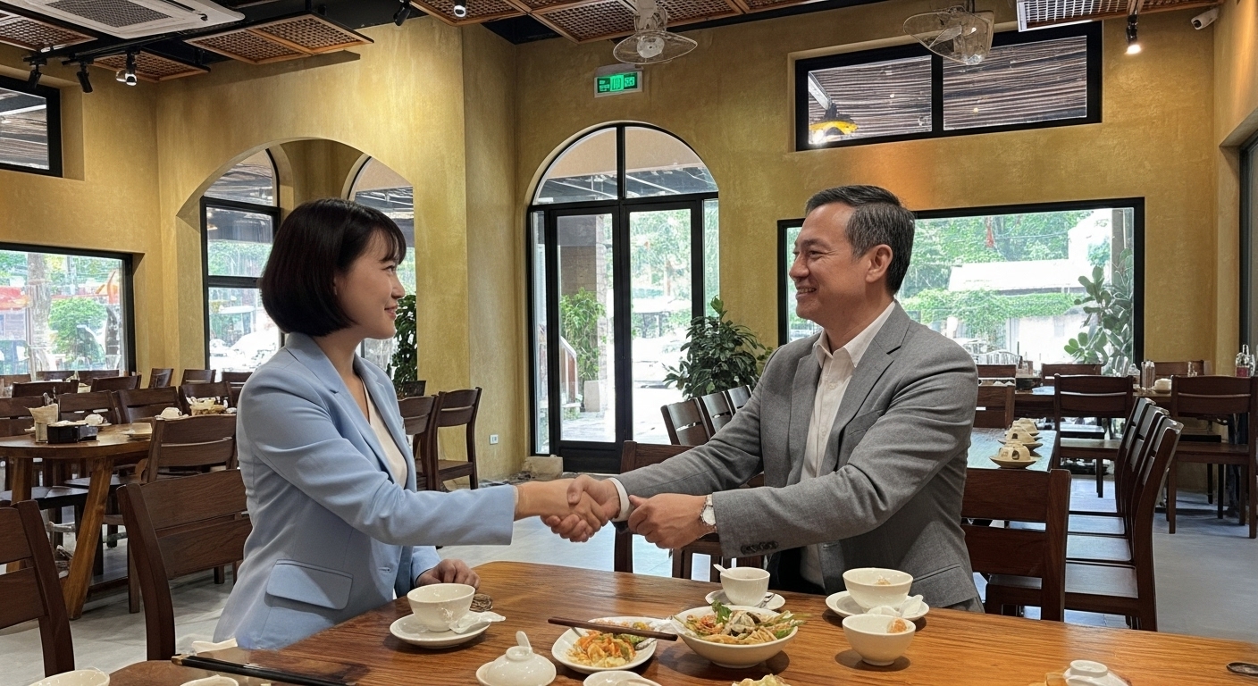 Ẩm Thực Miền Tây Smart City: Nhà Hàng Tiếp Khách Lý Tưởng Geleximco - ảnh minh họa 1