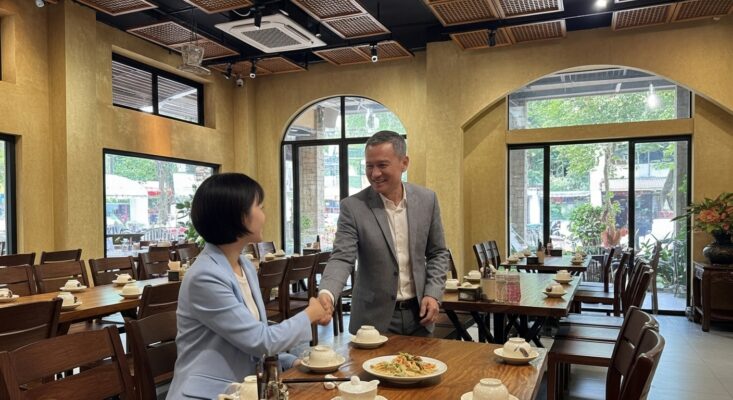 Tiếp khách Geleximco Smart City: Ẩm Thực Miền Tây chuẩn vị, sang trọng