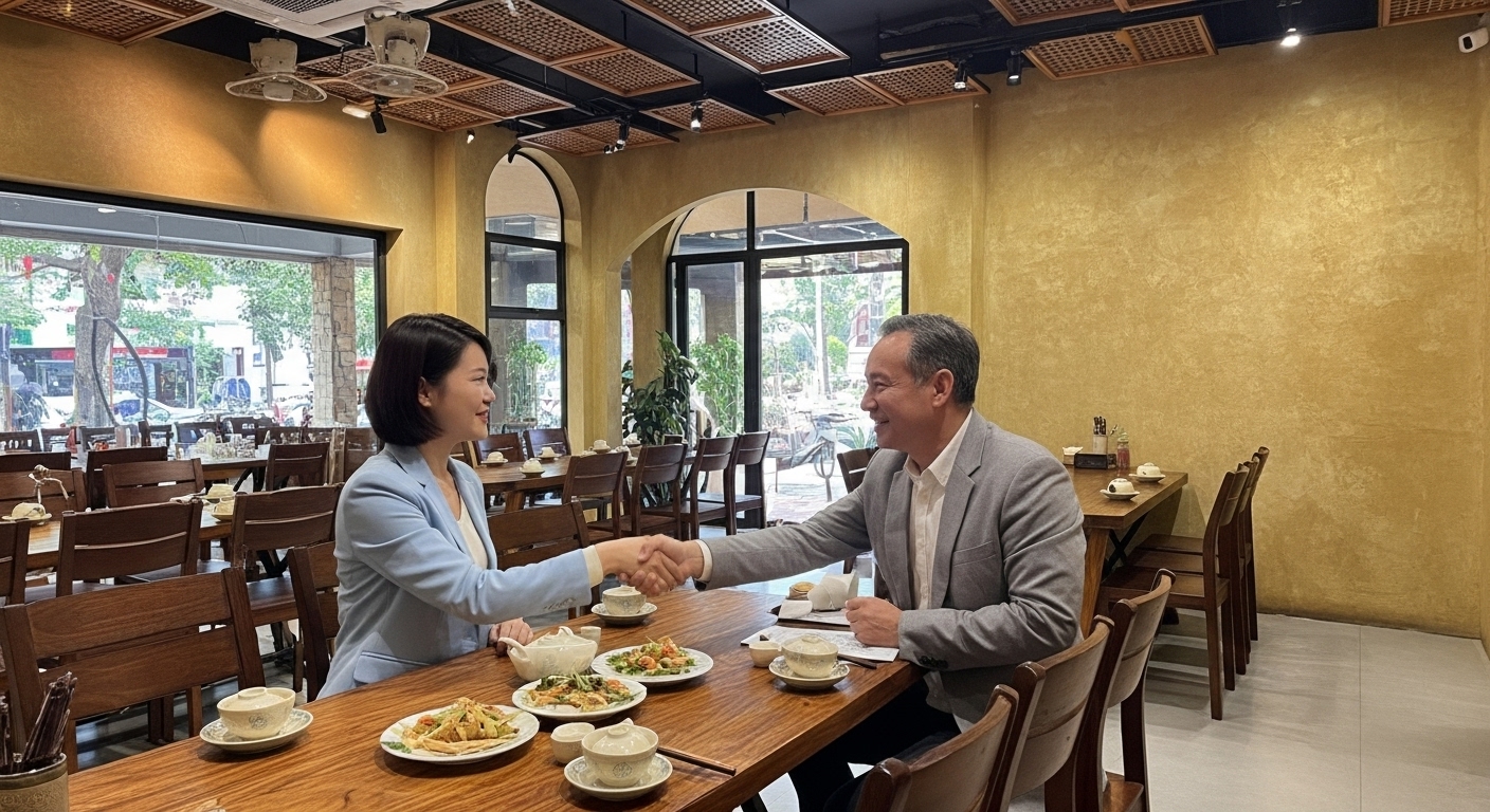Ẩm thực miền Tây Smart City: Nhà hàng tiếp khách lý tưởng Geleximco - ảnh minh họa 1