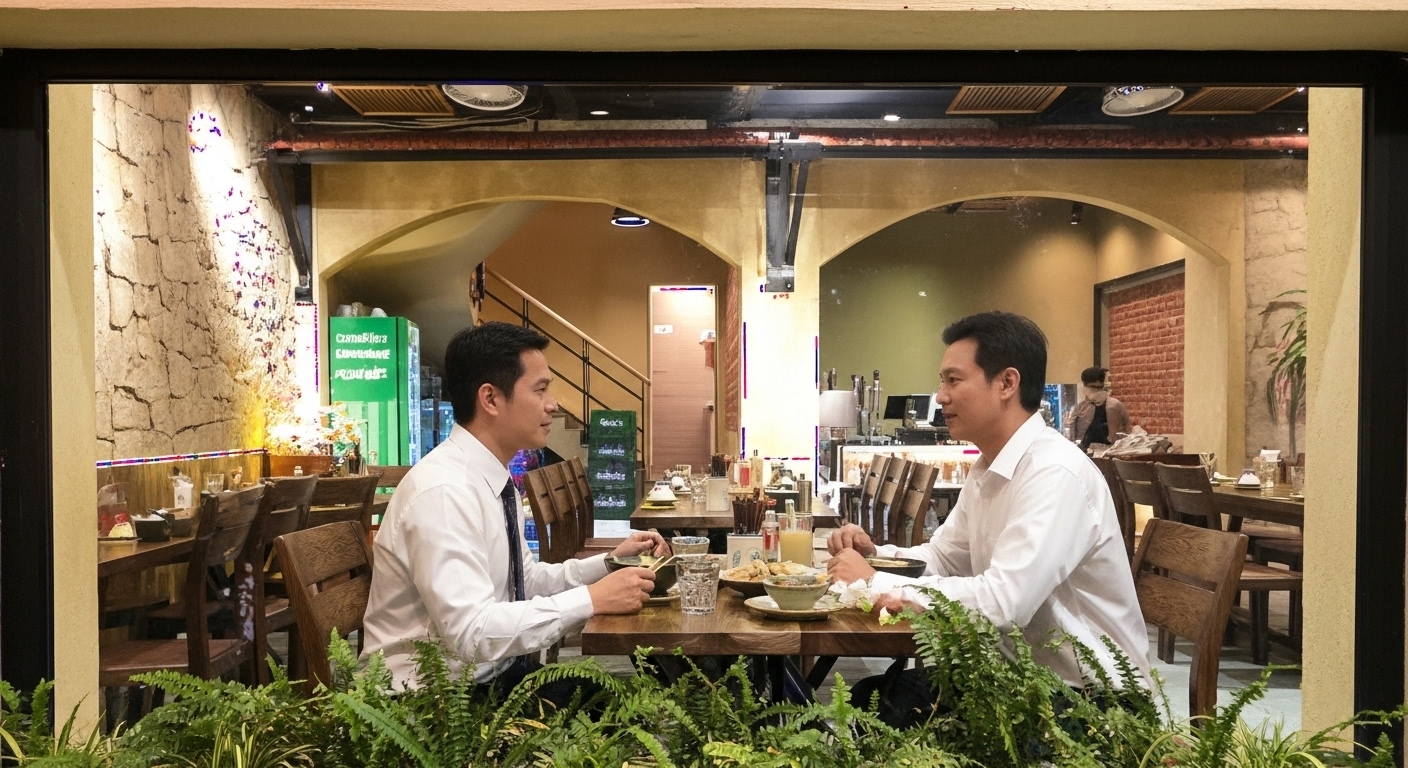 Nhà hàng tiếp khách lý tưởng tại Geleximco, Smart City: Ẩm thực Miền Tây - ảnh minh họa 1