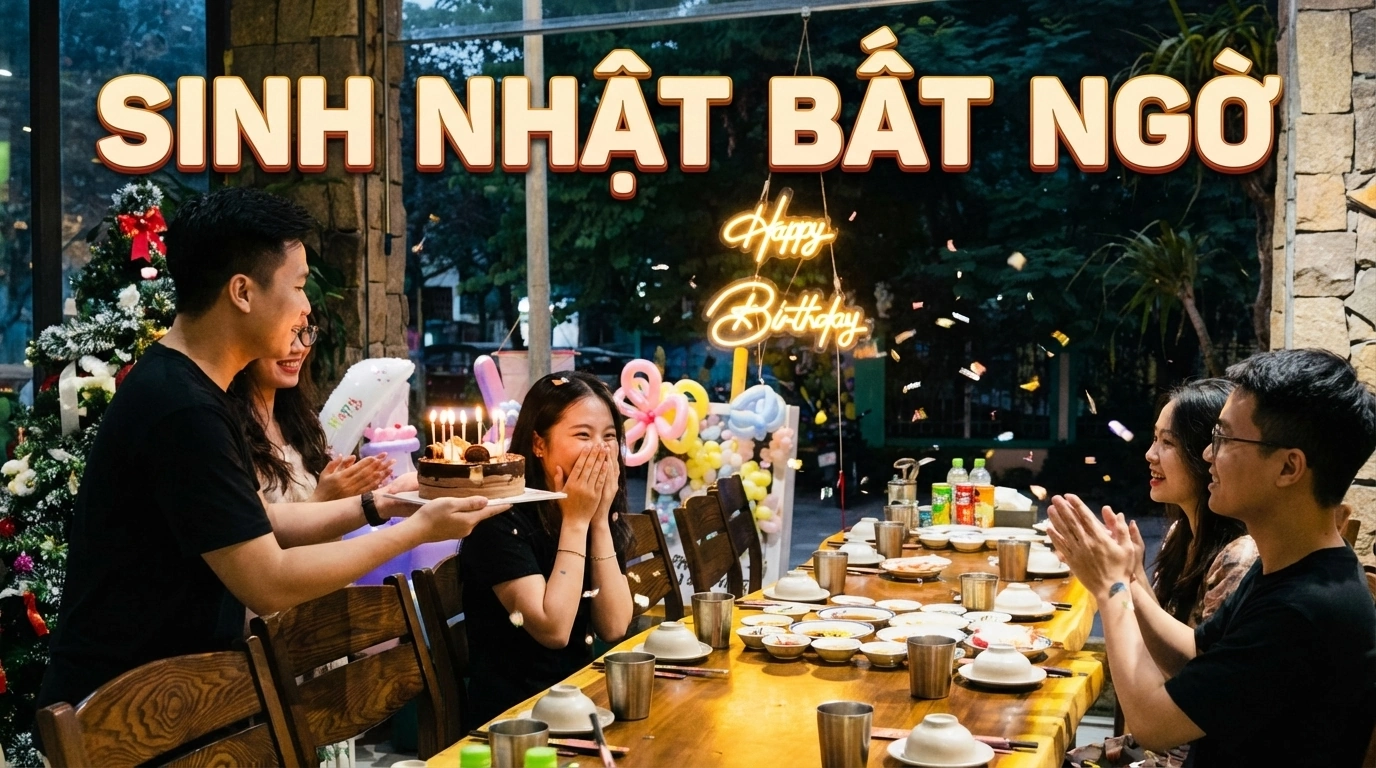 Tổ Chức Tiệc Sinh Nhật Bất Ngờ Tại Ba Đình: Trọn Vị Miền Tây - ảnh minh họa 1