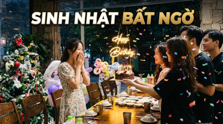 Tổ Chức Tiệc Sinh Nhật Bất Ngờ Tại Ba Đình: Trọn Vị Miền Tây