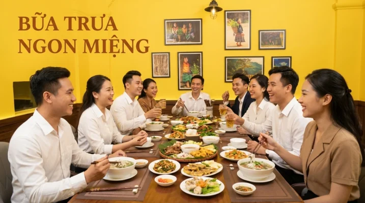Quán ăn Geleximco Smart City với đồng nghiệp: Ẩm Thực Miền Tây